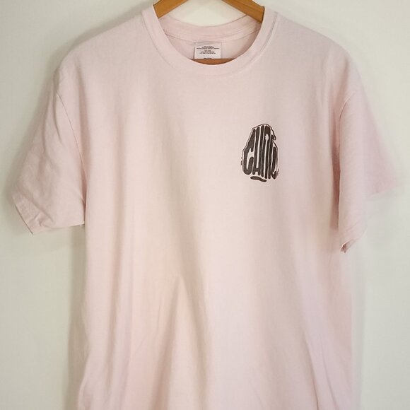 Port and Company Other - Port & Company Graphic T-Shirt Men's XL Pink Hands Over House Face